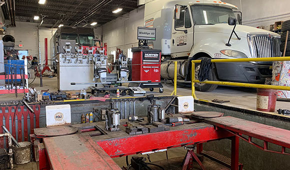 Inside Car/Truck Shop with Business Insurance in Maumee, Ohio