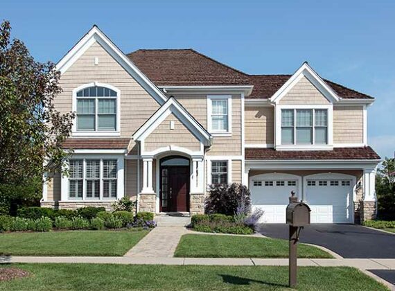 Tan Home with Homeowners Insurance in Waterville, Ohio