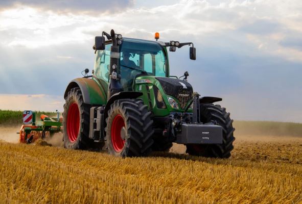 Tractor on Farm with Farm Insurance in Holgate, Ohio 