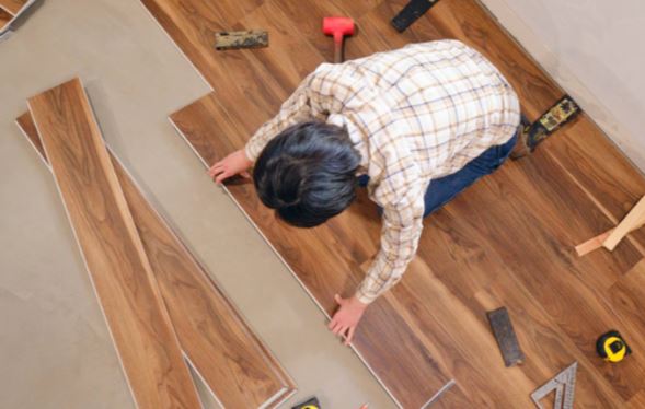 Hardwood Floor Contractor Installing Floors with Contractor’s Insurance in Bowling Green, Ohio